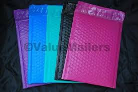 Color Poly Bubble Mailers